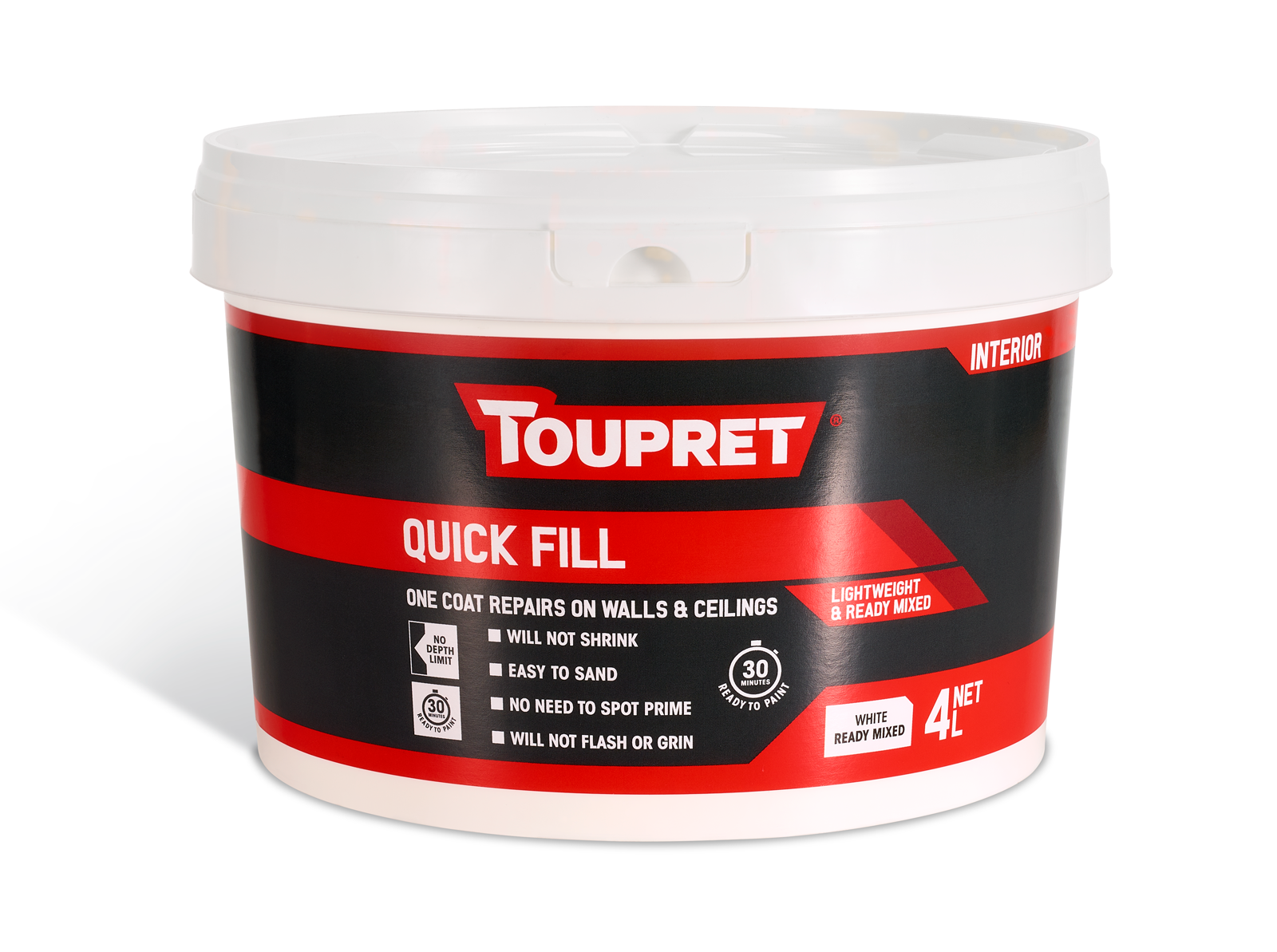 Toupret Quick Fill interior filler