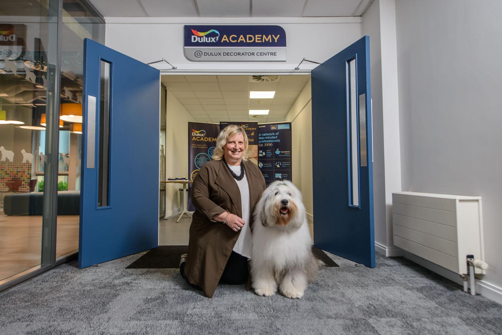 Vickie Mather at the Dulux Academy