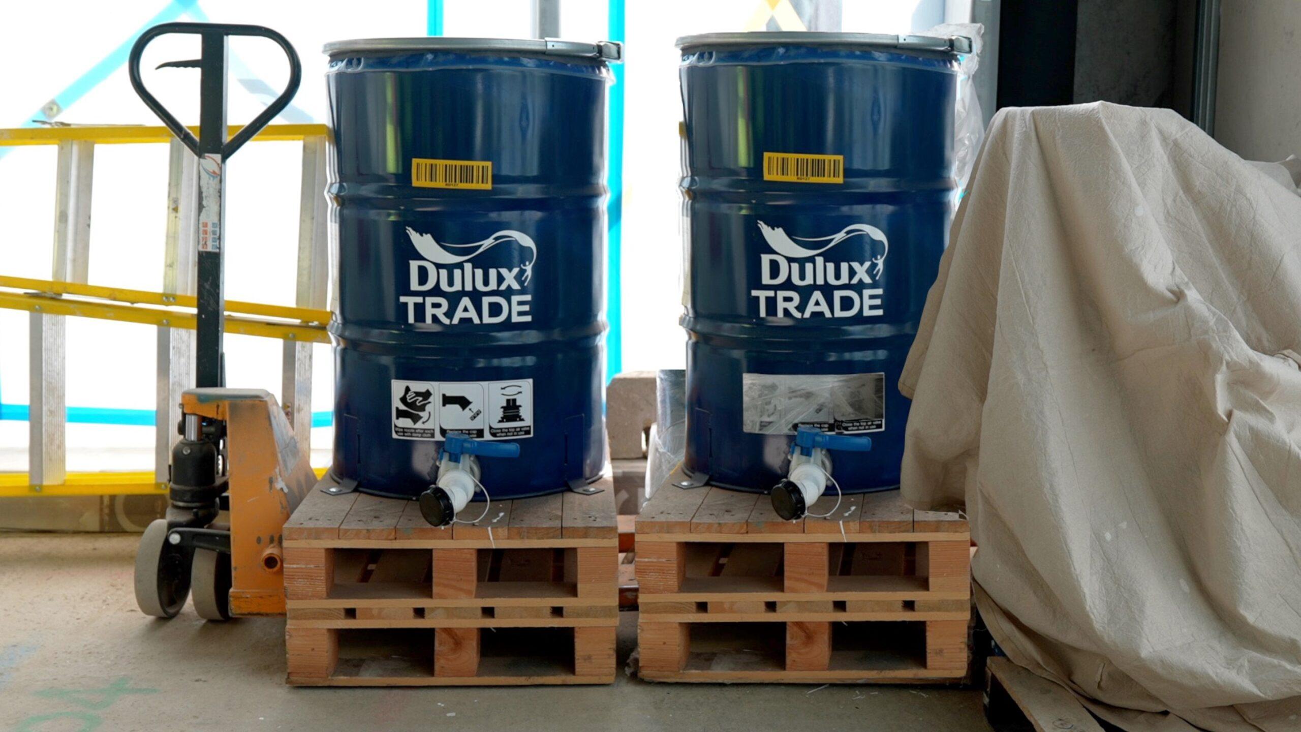 Dulux Trade bulk packaging