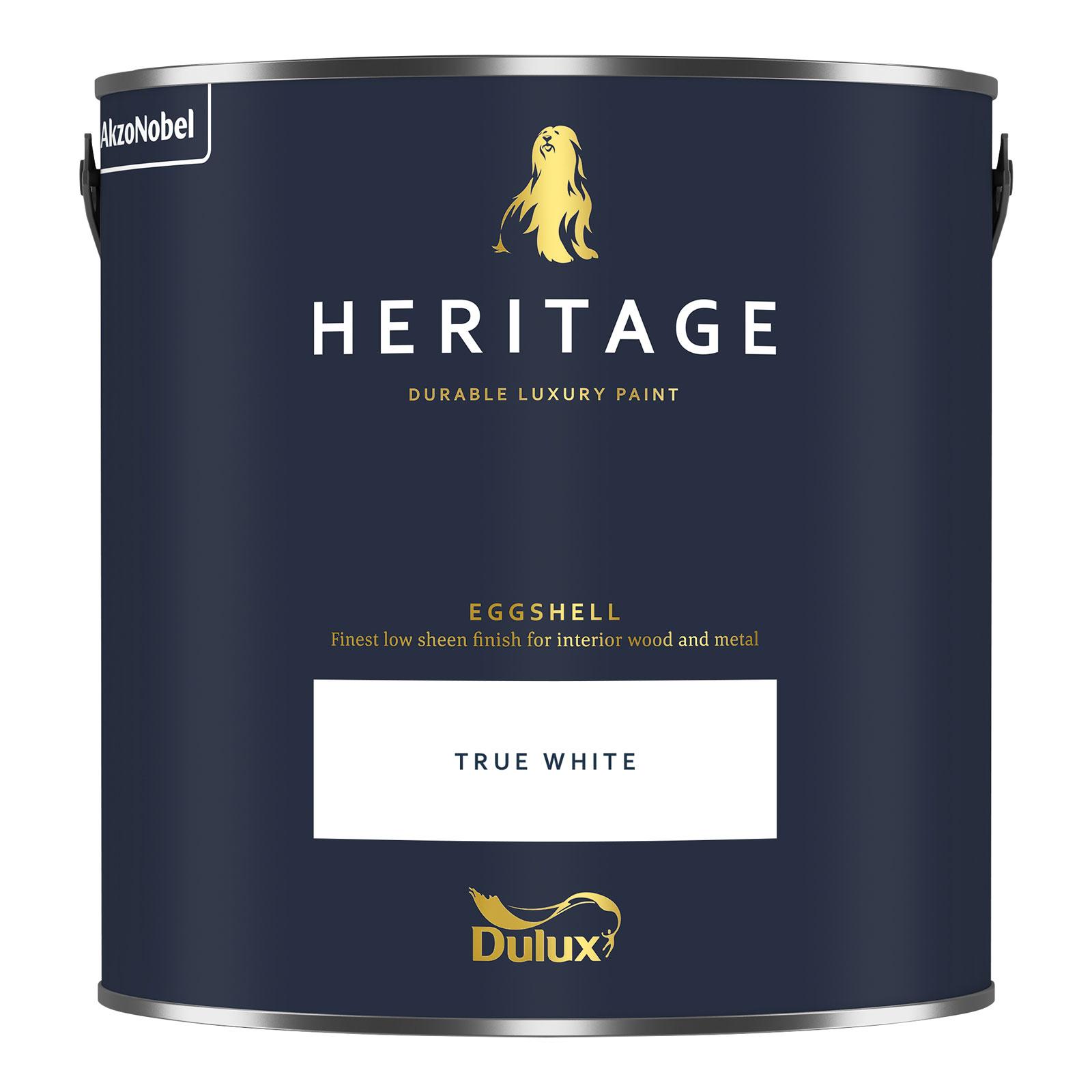 Tin of Dulux Heritage True White