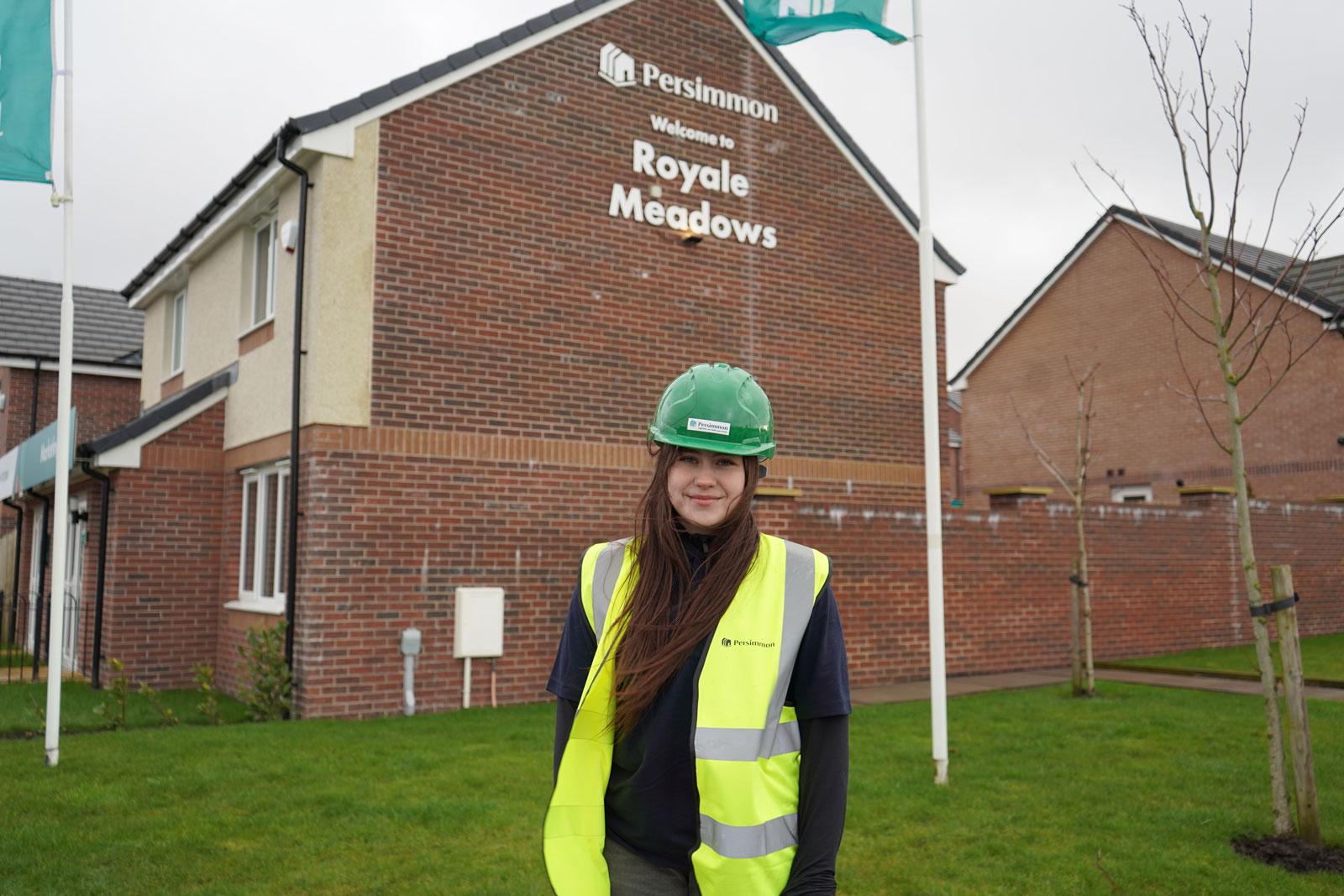 Apprentice Casey Gardner.