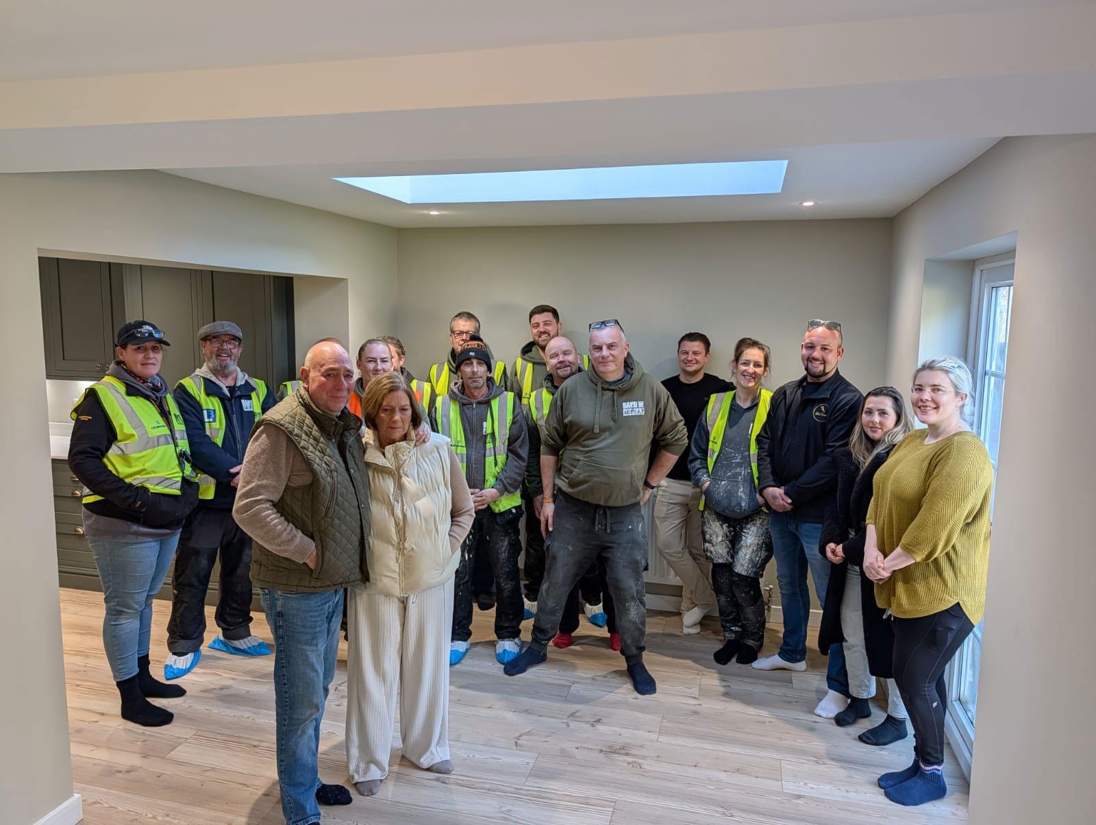 Photograph of the Band of Builders.